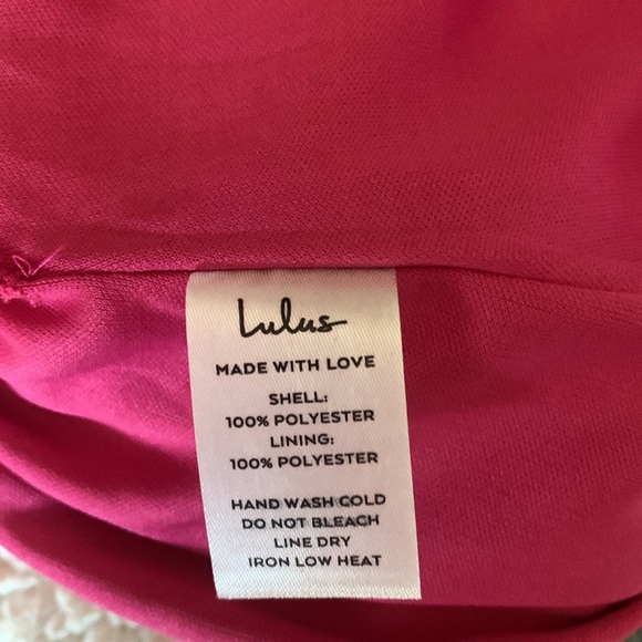 Lulus Bliss Me Hot Pink Floral Print Midi Skirt - NWOT! - Picture 12 of 12